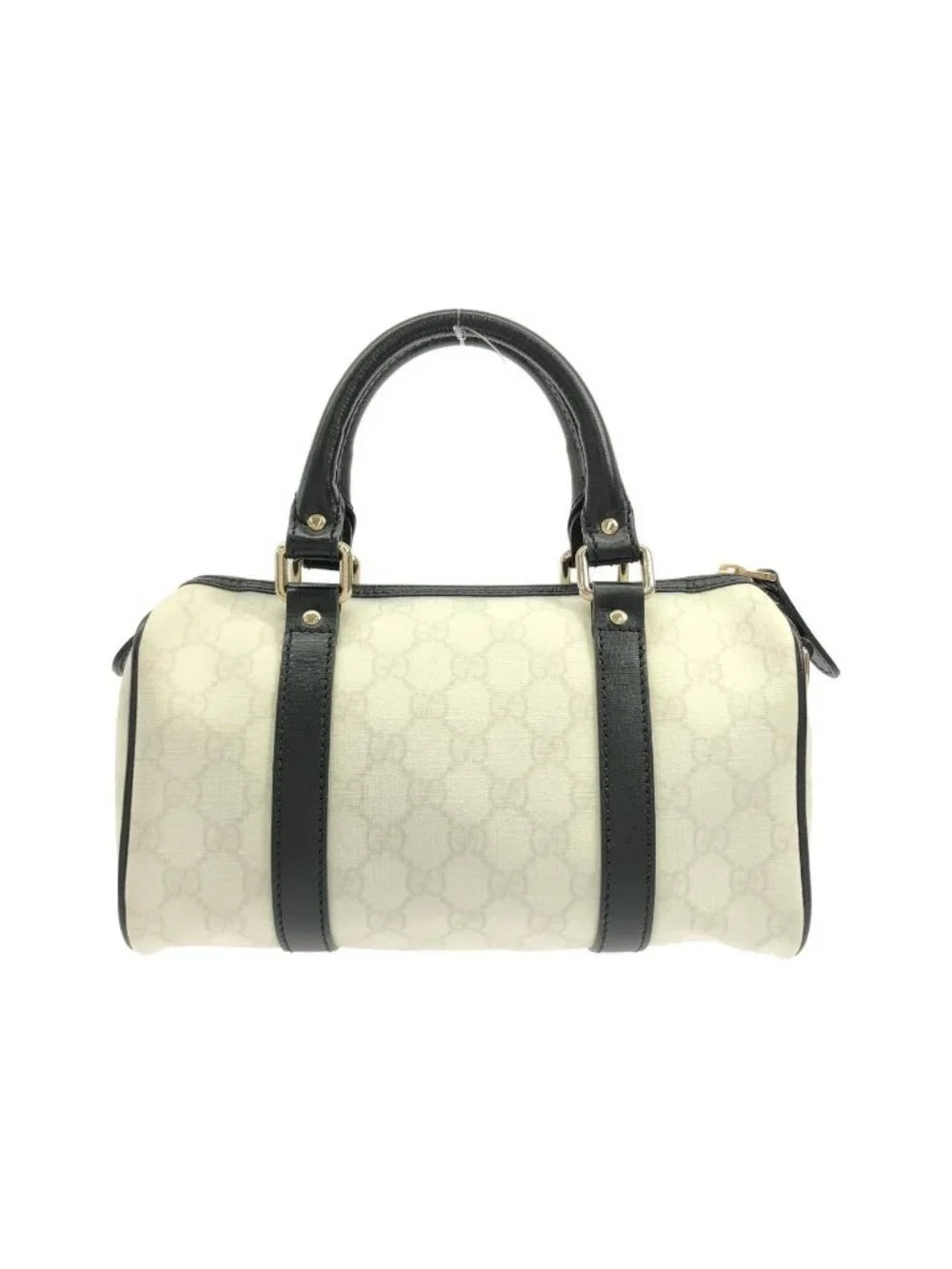 Gucci Boston Bag Travel Bag White